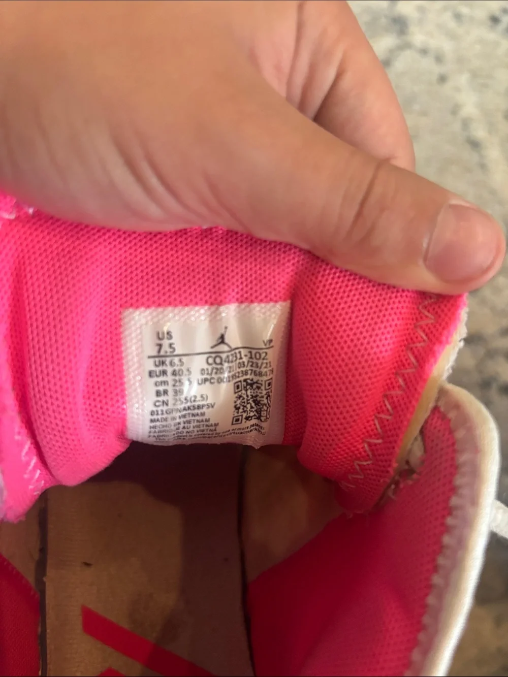 Jordan why not 0.4 Men’s 7.5 US